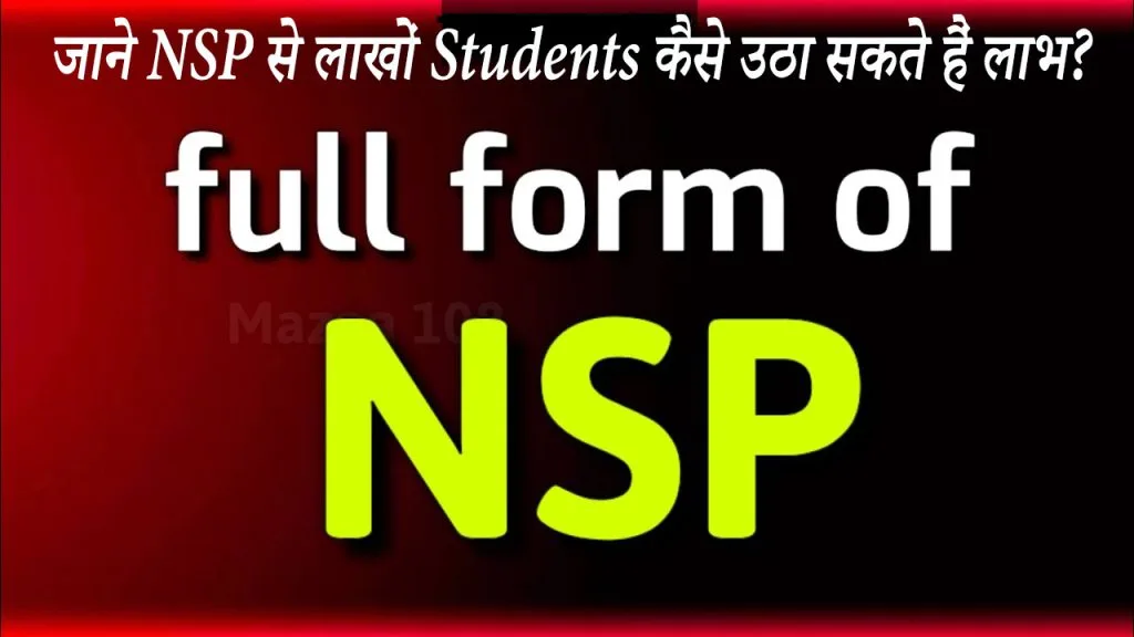 NSP Full Form 2022