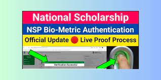 NSP Scholarship Biometric Verification Inspect Full Process