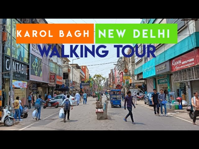 City Path From Karol Bagh To Netaji Subhash Area