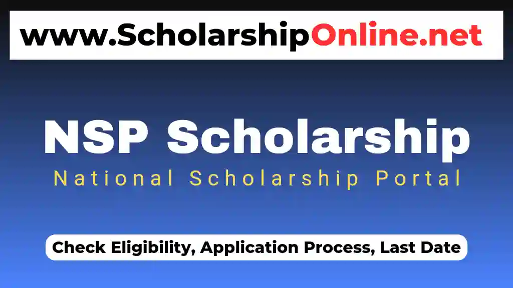 NSP Helpline number National Scholarships Site